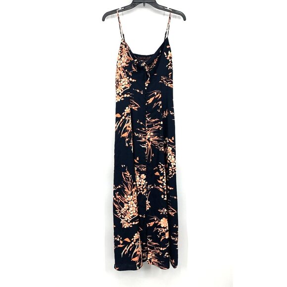 Joie Almona Dress Maxi Black Floral Print Sleeveless Button NWT - Picture 5 of 15